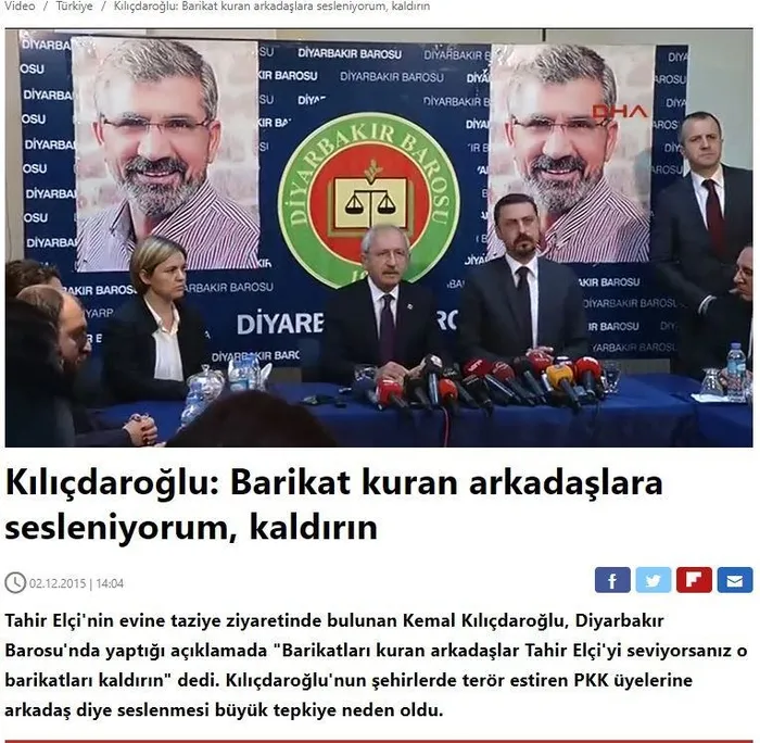 Kılıçdaroğlu’nun terör güzellemesi hafızalarda! Arşiv sizi unutmuyor Kemal Bey