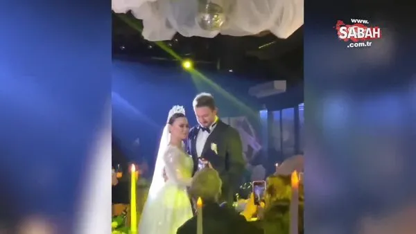Geçtiğimiz günlerde İranlı voleybolcu Mehdi Karimi ile nikah masasına oturan şarkıcı Lara'nın düğünü gerçekleşti | Video