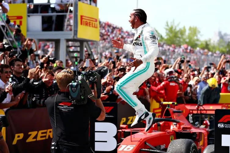 Formula 1 Kanada Grand Prix’sinde Sebastian Vettel’den şok hareket
