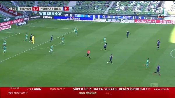 GOL | Werder Bremen 1-3 Hertha Berlin
