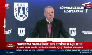 Son dakika haberi! Savunma Sanayii için tarihi gün! Başkan Erdoğan: Savaş uçağımız 2023’te hangardan çıkacak