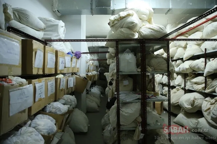 İstanbul'un adli emanet deposu, ilk kez görüntülendi