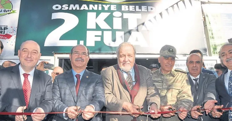 Osmaniye’de kitap fuarı açıldı