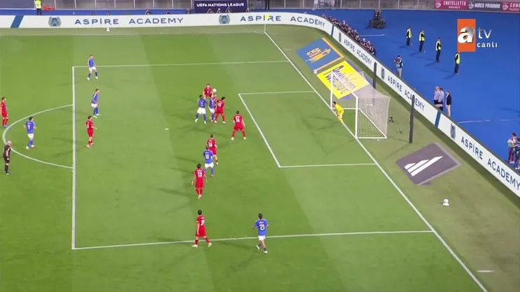 GOL İZLE | İtalya 1-0 Türkiye (Gianluca Scamacca)