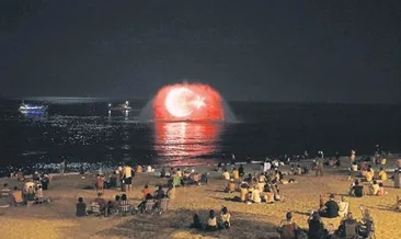 Zafer coşkusu gece de sürdü