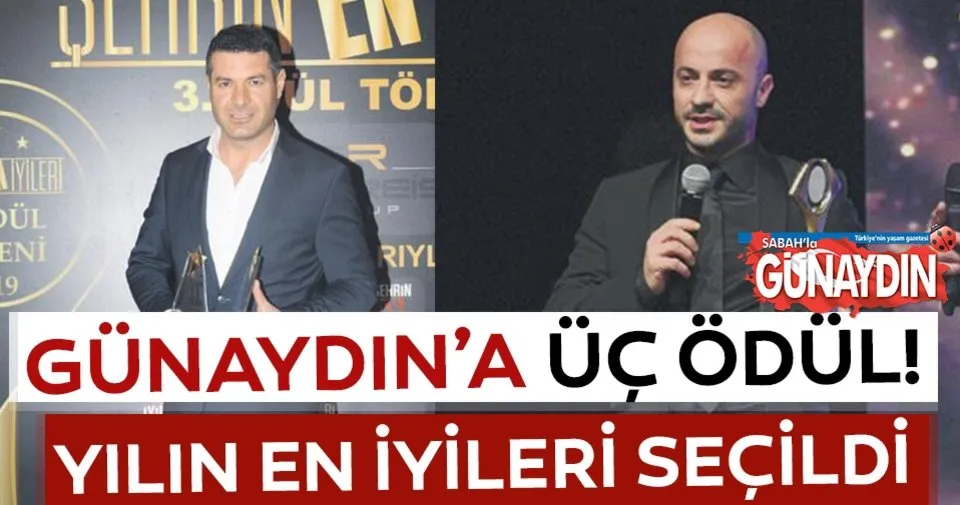Günaydın’a üç ödül Magazin Haberleri