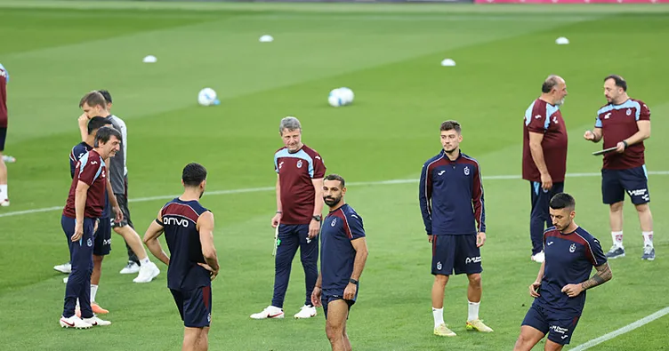 Trabzonspor, Ferencvaros maçına hazır!