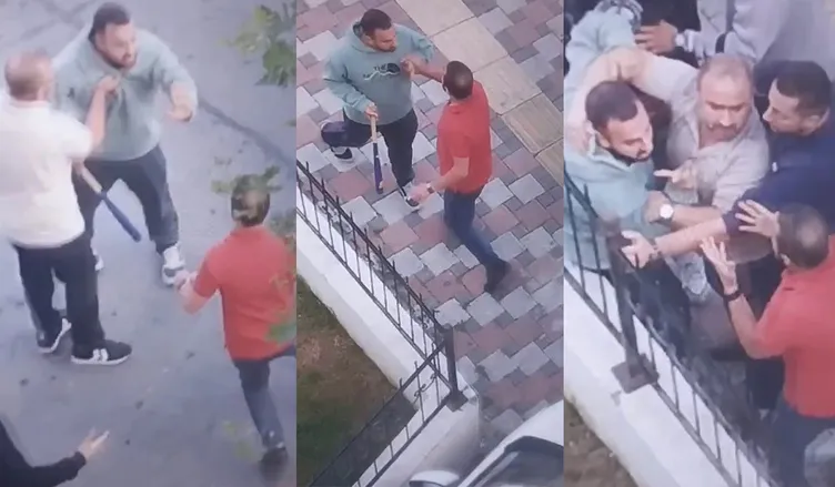 Yer İstanbul Esenler: Beyzbol sopalı park kavgası kamerada!