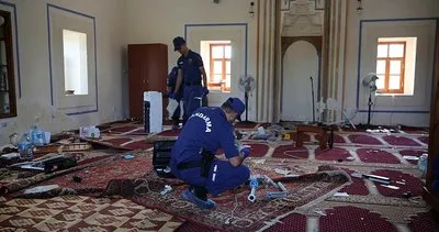 Tarihi camiye zarar verildi