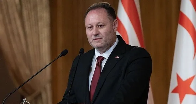KKTC Cumhuriyet Meclisi Başkanı Ziya Öztürkler, TBMM Başkanı Numan Kurtulmuş ile görüştü