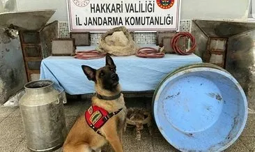 PKK terör örgütüne finansman sağlamak amacıyla kullanılan sığınakta uyuşturucu ele geçirildi