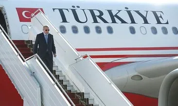 Başkan Erdoğan, Birleşik Arap Emirlikleri’ne geldi