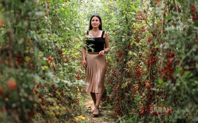 Antalya’da genç hostes sera kurdu! Kilosunu 18 TL’den satıyor! Paraya para demiyor