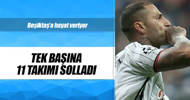 Tek başına 11 takımı solladı