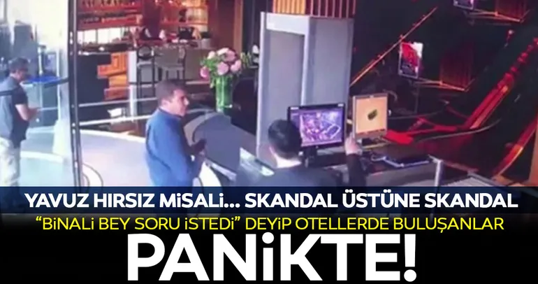 Yavuz hırsız misali... Binali Yıldırım soruları istedi deyip otelde buluşanlardan skandal üstüne skandal