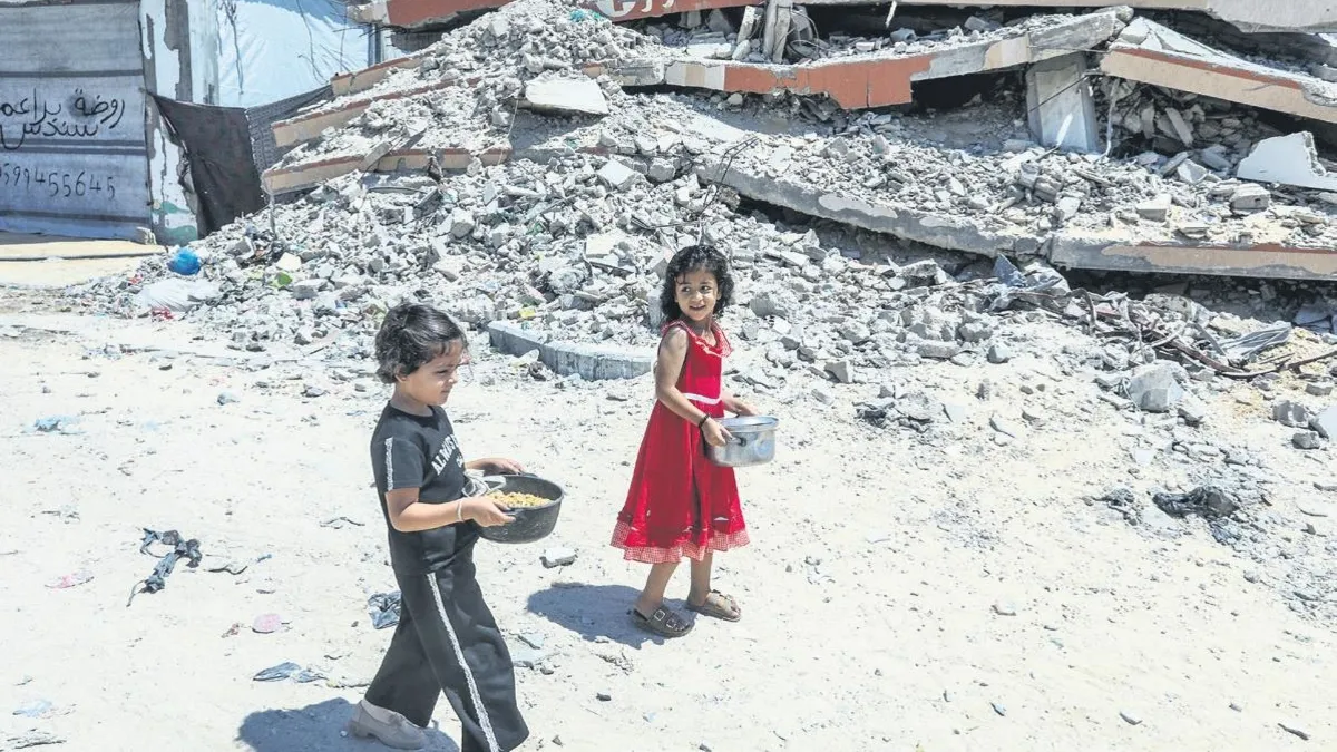 Gazze’de çocukluk yaşanmıyor