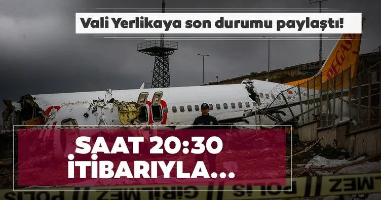 Son dakika haberi: Vali Yerlikaya uçak kazası ile ilgili son durumu paylaştı...