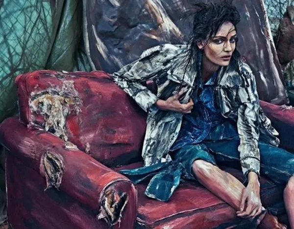 O sıradışı bir ressam!