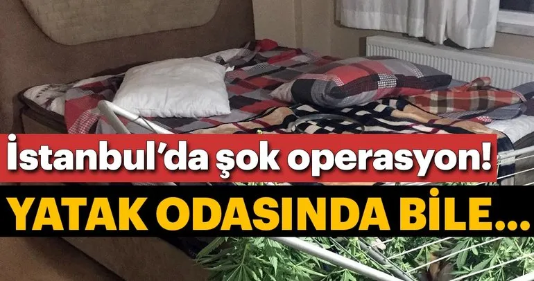 İstanbul’da uyuşturucu tacirlerine yönelik operasyon