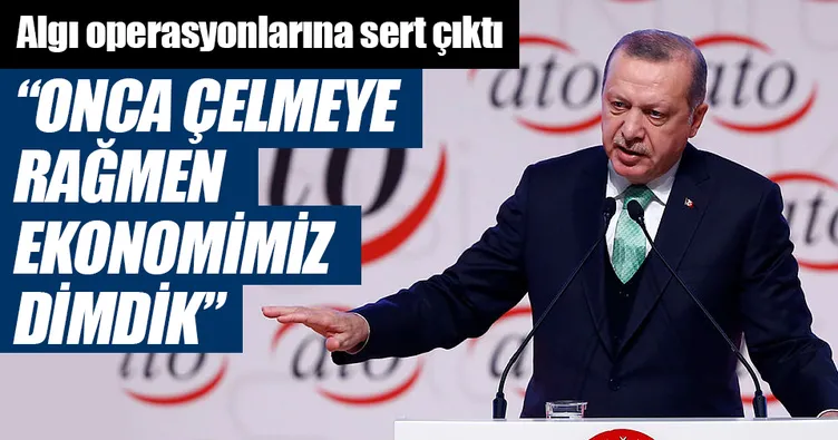 Onca çelmeye rağmen ekonomi dimdik