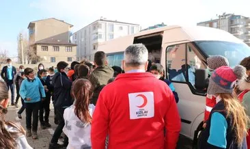 Türk Kızılayı Erzurum Şubesi’nden bin 500 öğrenciye yardım