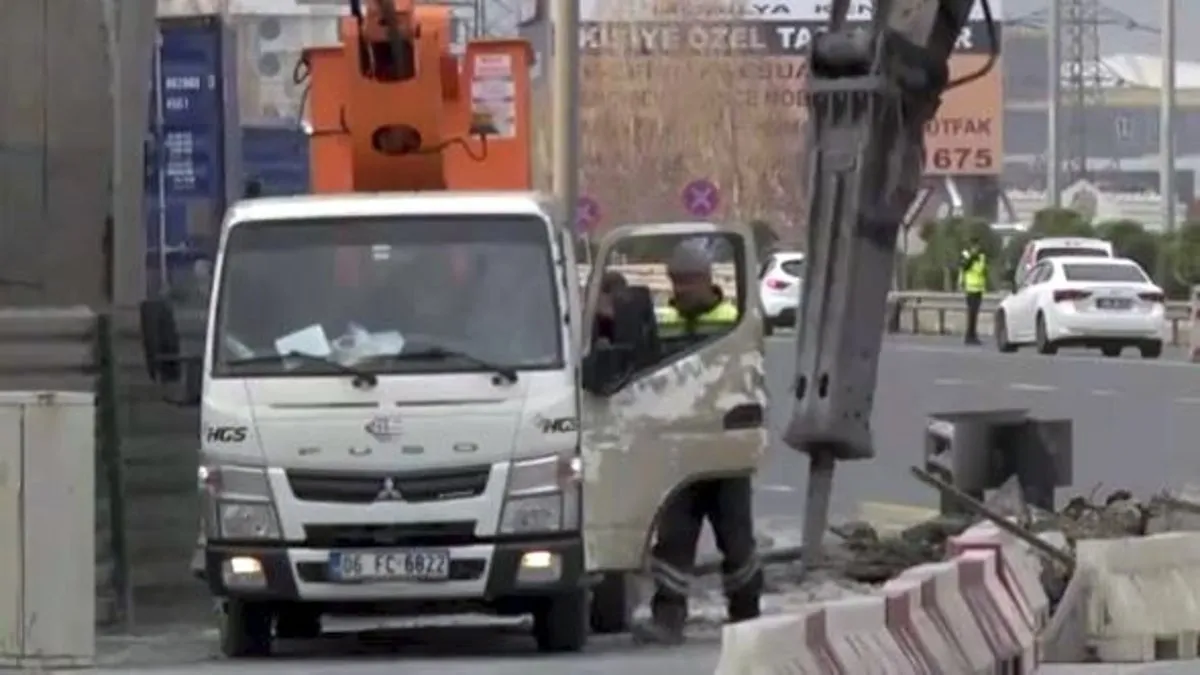 Avcılar gişelerinde serbest geçiş sistemi kurulması nedeniyle 6 gün trafiğe kapatıldı