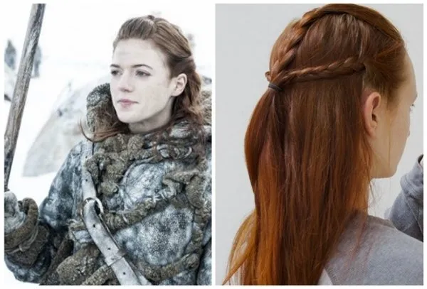 Fantastik bir dünyanın bir parçası olduğunuzu hissettirecek Thrones saç modelleri