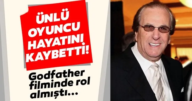 Son Dakika: Ünlü oyuncu Danny Aiello hayatını kaybetti! Dany Aiello kimdir ve neden öldü?