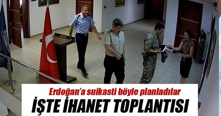 İşte ihanet toplantısı