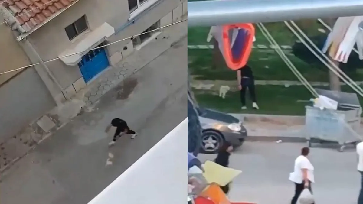Yer Eskişehir: Köpeğini yerlere attı dakikalarca şiddet uyguladı!