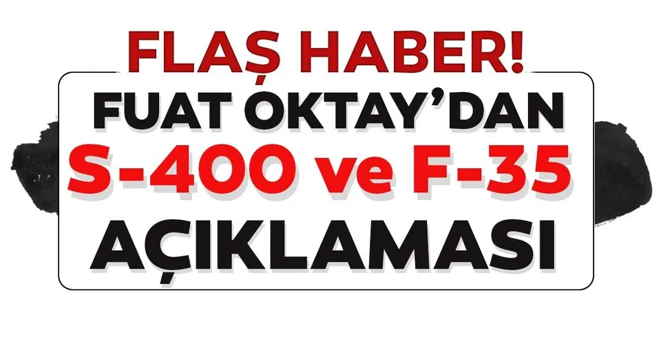 Son dakika: Cumhurbaşkanı Yardımcısı Oktay'dan