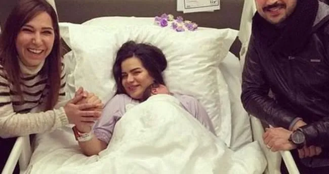 Güzel oyuncu anne oldu!