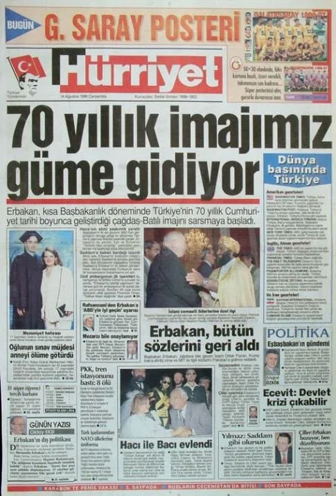 28 Şubat'ın utanç manşetleri