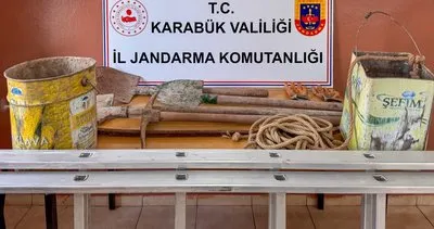 Jandarma, definecileri suçüstü yakaladı #karabuk