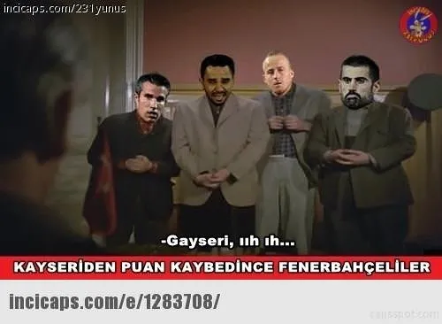 Fenerbahçe-Kayserispor capsleri