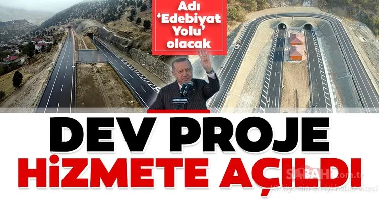 Cumhurbaşkanı Erdoğan: Kahramanmaraş-Göksun arasındaki yolun adını ’Edebiyat Yolu’ olarak belirledik