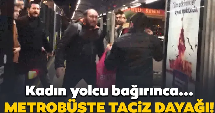 Son dakika haberi: Taciz şüphesiyle Metrobüs yolcusunu feci dövdüler!