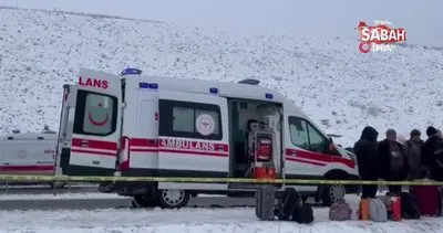 Kars’ta yolcu otobüsü önündeki araçlara böyle çarptı: 2 ölü, 8 yaralı | Video