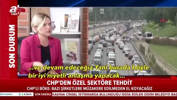 CHP Genel Sekreteri Selin Sayek Böke, özel sektörü böyle tehdit etti | Video