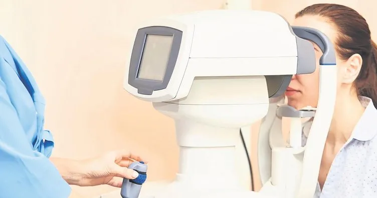 Önce göz anjiyosu sonra lazer