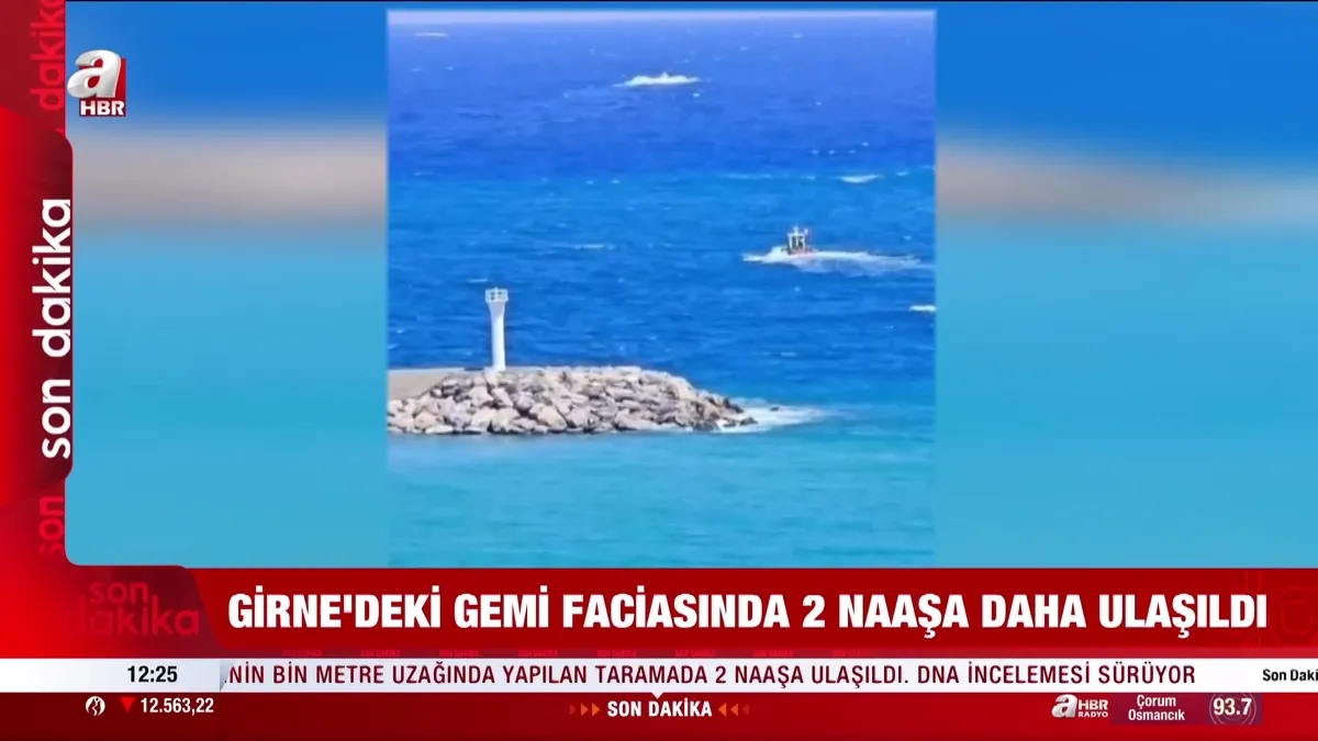 Girne'deki gemi faciasında 2 naaş daha bulundu | Video