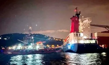 İstanbul Boğazında gemi arızası
