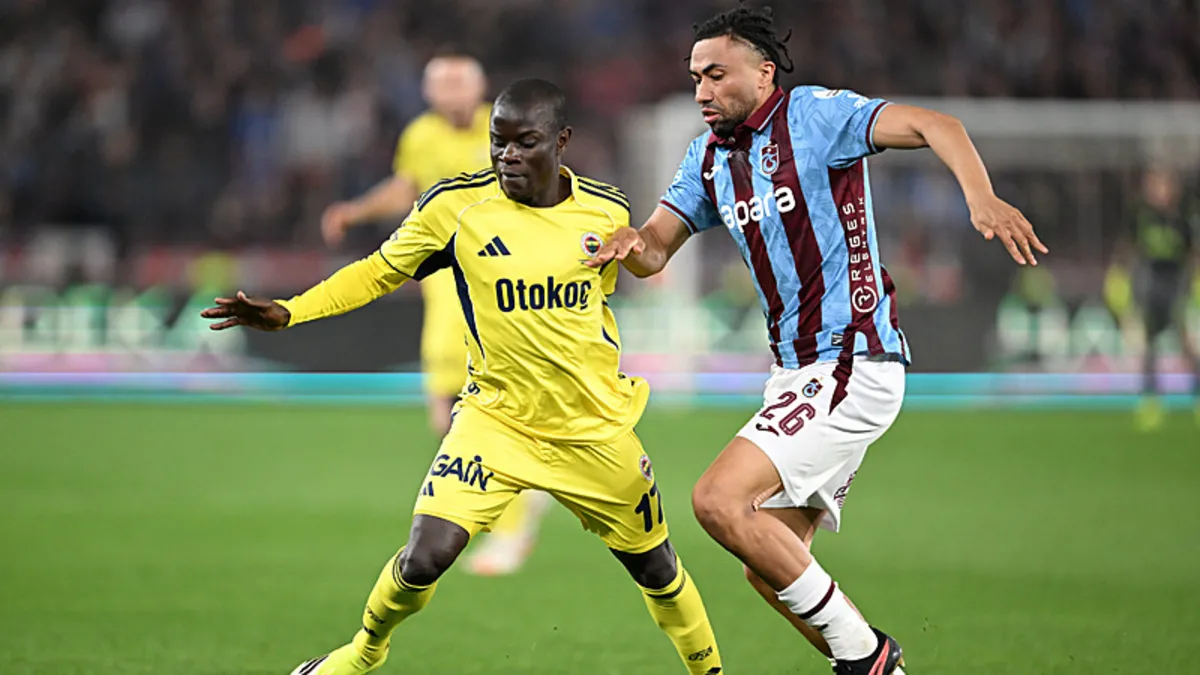 CANLI | Süper Lig’de Trabzonspor – Fenerbahçe maçı!
