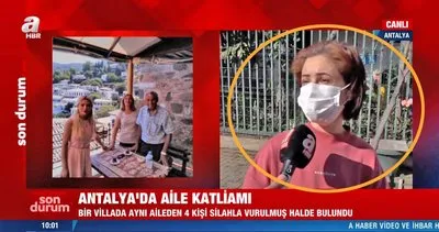 SON DAKİKA: Antalya’da dehşet villasının komşusu o anları anlattı... Aile katliamı neden yaşandı? | Video