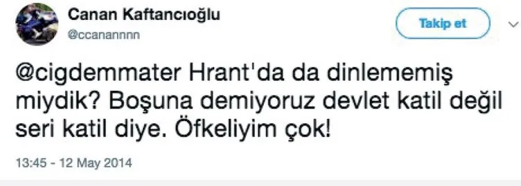 İşte CHP İstanbul İl Başkanı Canan Kaftancıoğlu’nun skandal tweetleri!