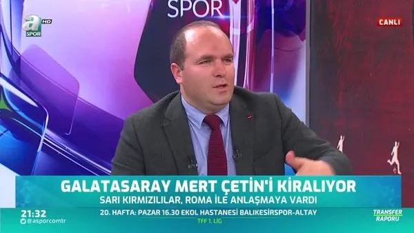 Canlı yayında açıkladı! Galatasaray, Mert Çetin transferini bitiriyor
