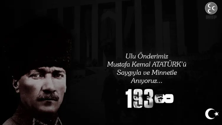 10 Kasım Atatürk’ü Anma Günü mesajları! 10 Kasım mesajları ve sözleri ile bugünü unutma