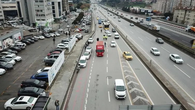 İstanbul’da denetimler artırıldı! Kış lastiği kontrolleri havadan görüntülendi