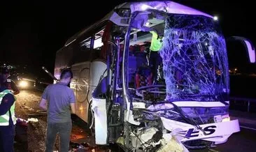 Uşak’ta otobüs kazası: 1 ölü, 41 yaralı #izmir