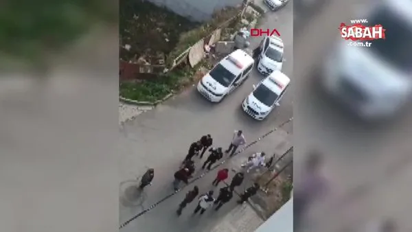 Ataşehir'de silahlı kavga! Baba ve kızı yaralandı | Video